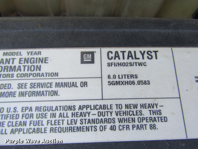 image for item DD5667 2005 GMC Sierra 1500HD Crew Cab pickup truck