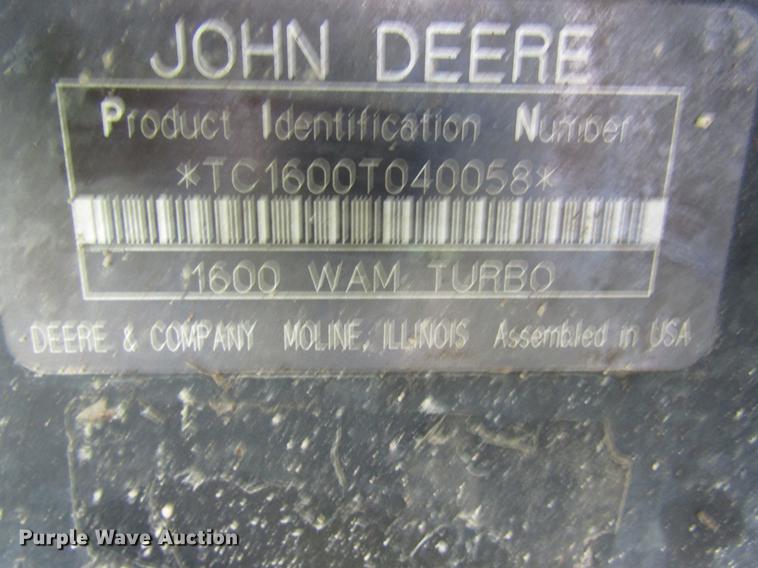 image for item DD8446 John Deere 1600 lawn mower