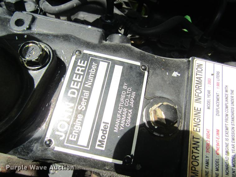 image for item DD8446 John Deere 1600 lawn mower