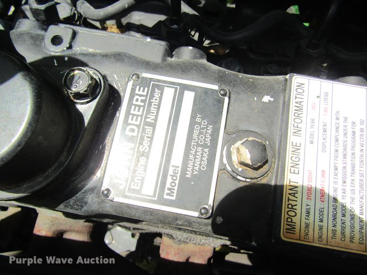 image for item DD8446 John Deere 1600 lawn mower