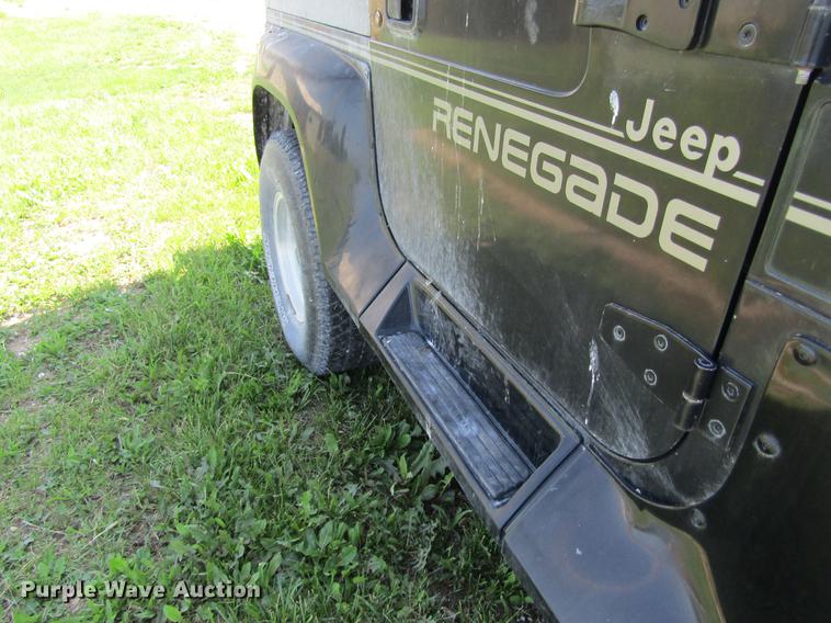 image for item DD8463 1994 Jeep Wrangler Renegade SUV