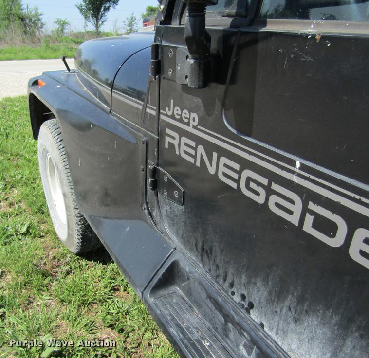 image for item DD8463 1994 Jeep Wrangler Renegade SUV