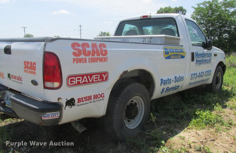 image for item DD8468 2000 Ford F250 Super Duty pickup truck