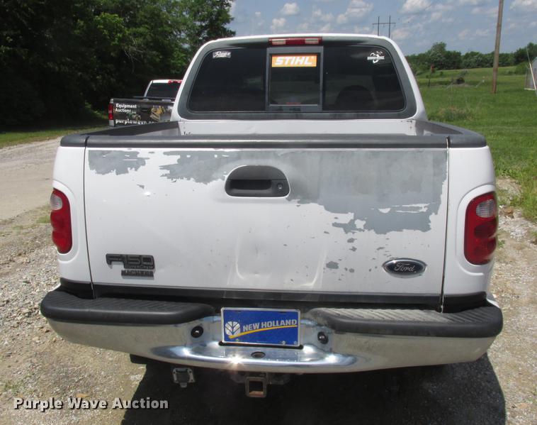 image for item DD8469 2001 Ford F150 SuperCrew pickup truck