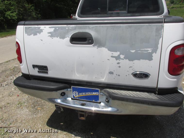 image for item DD8469 2001 Ford F150 SuperCrew pickup truck