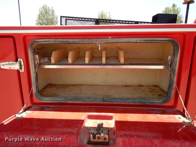 image for item DE1704 2006 Dodge Ram 2500 Quad Cab utility bed pickup truck