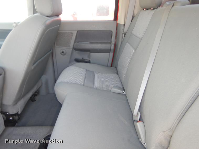 image for item DE1706 2009 Dodge Ram 2500 Quad Cab utility bed pickup truck