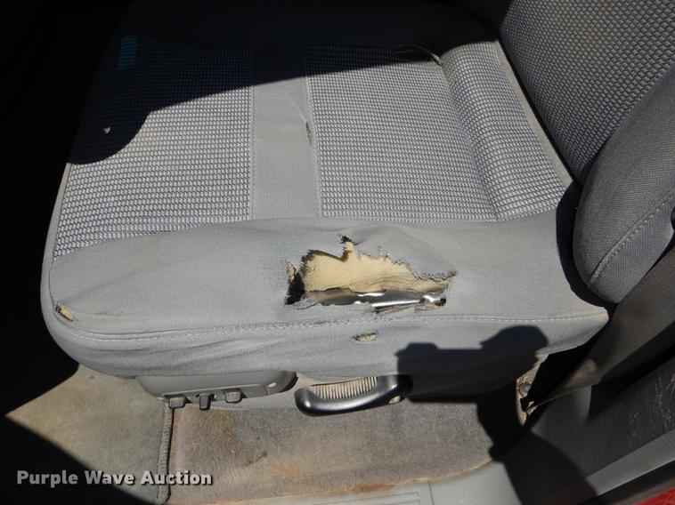 image for item DE1706 2009 Dodge Ram 2500 Quad Cab utility bed pickup truck