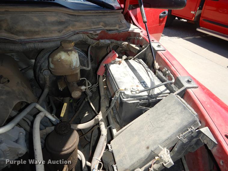 image for item DE1706 2009 Dodge Ram 2500 Quad Cab utility bed pickup truck