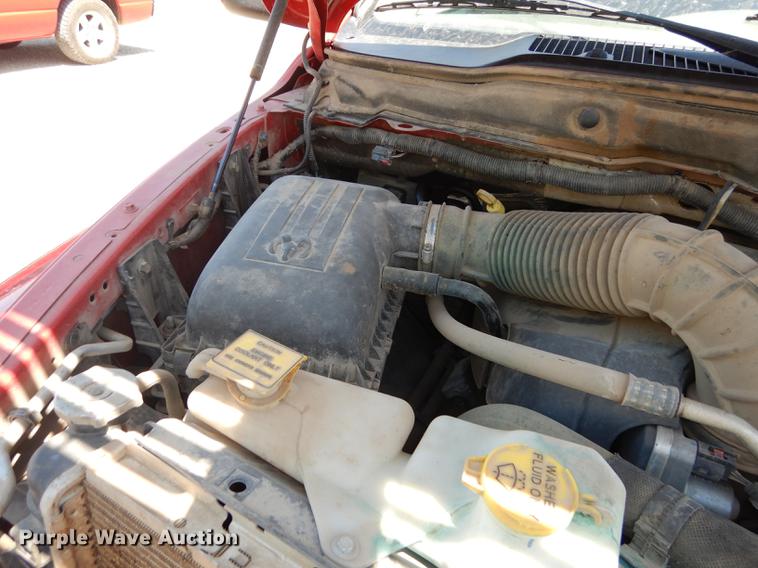 image for item DE1706 2009 Dodge Ram 2500 Quad Cab utility bed pickup truck