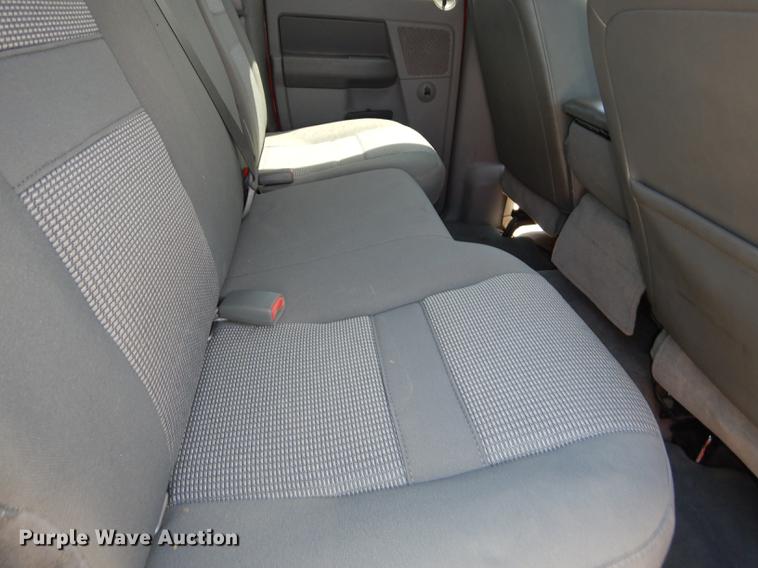 image for item DE1706 2009 Dodge Ram 2500 Quad Cab utility bed pickup truck