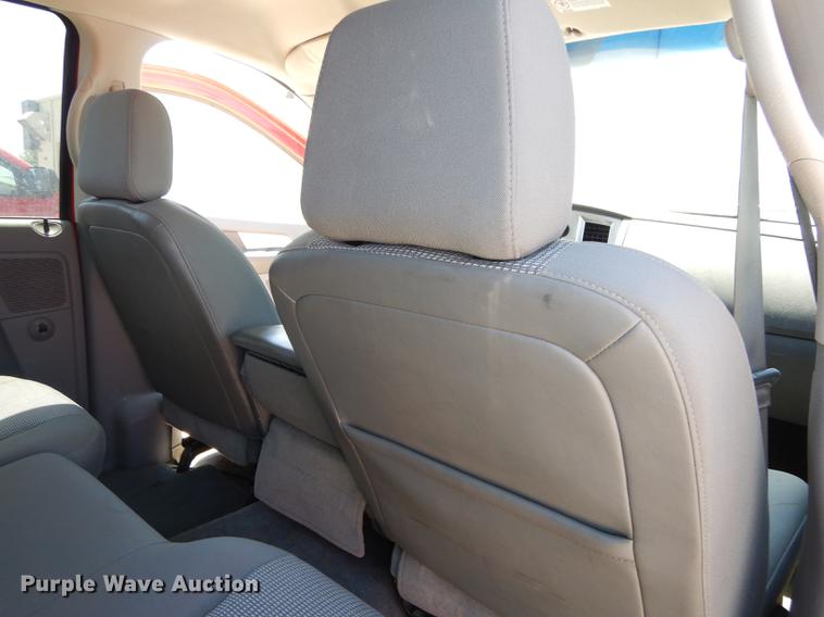 image for item DE1706 2009 Dodge Ram 2500 Quad Cab utility bed pickup truck