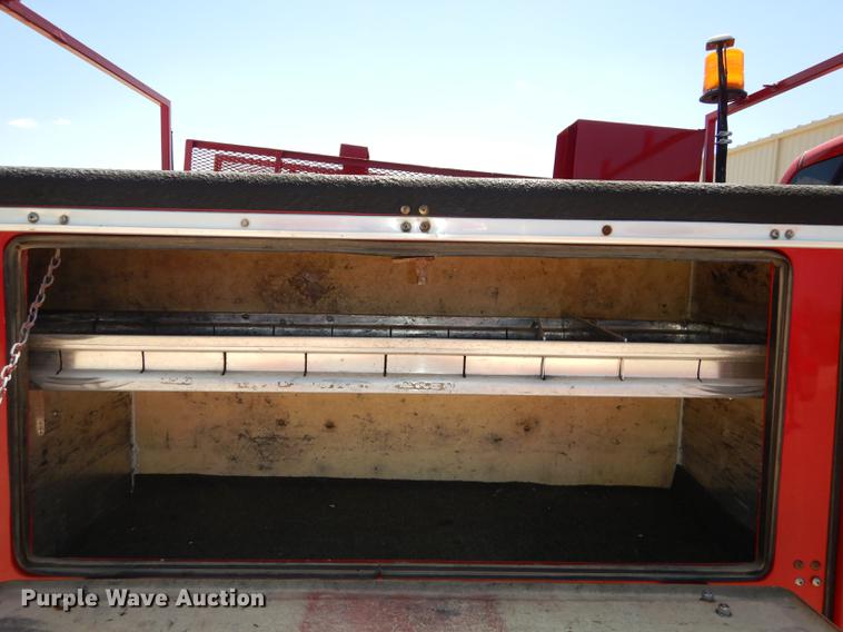 image for item DE1706 2009 Dodge Ram 2500 Quad Cab utility bed pickup truck