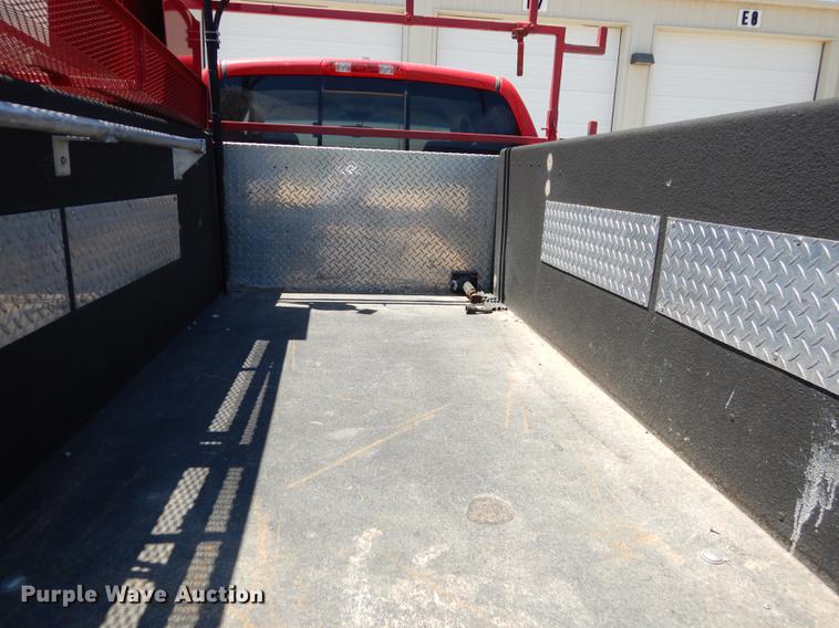 image for item DE1706 2009 Dodge Ram 2500 Quad Cab utility bed pickup truck