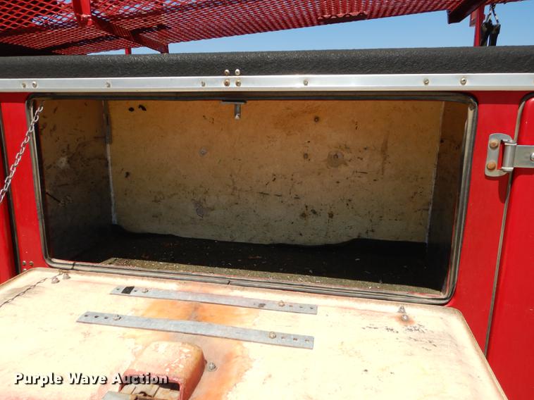 image for item DE1706 2009 Dodge Ram 2500 Quad Cab utility bed pickup truck