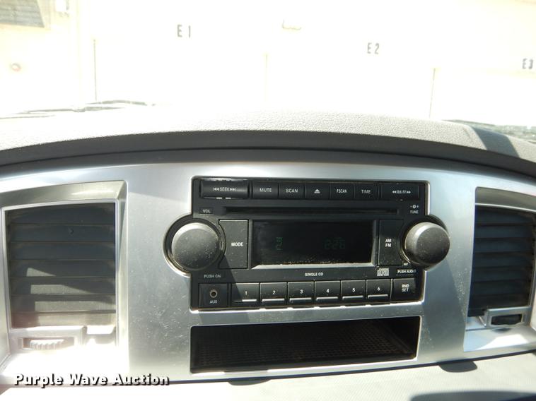 image for item DE1707 2009 Dodge Ram 2500 Quad Cab utility bed pickup truck