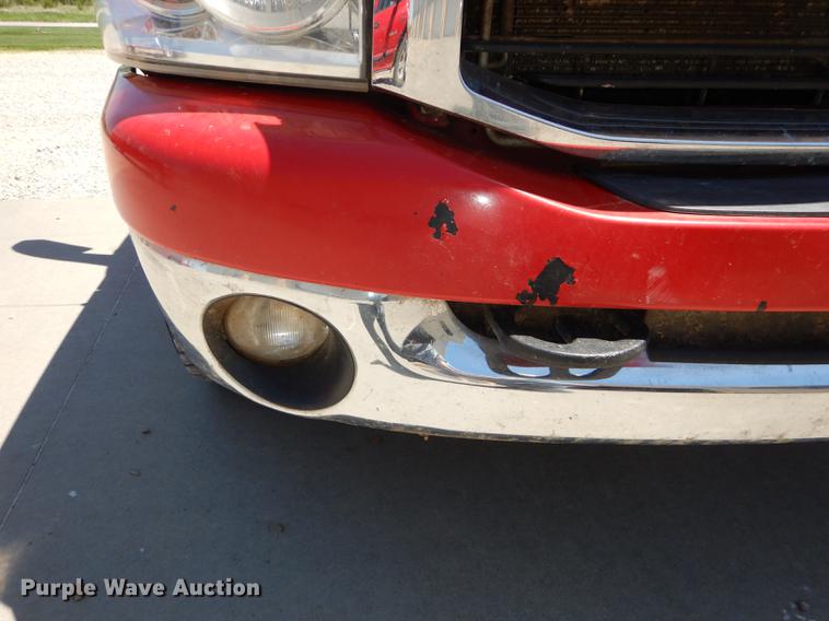 image for item DE1707 2009 Dodge Ram 2500 Quad Cab utility bed pickup truck