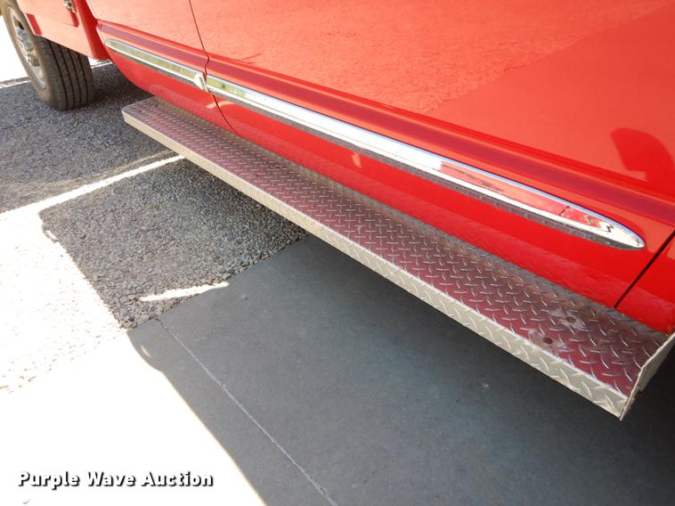 image for item DE1707 2009 Dodge Ram 2500 Quad Cab utility bed pickup truck