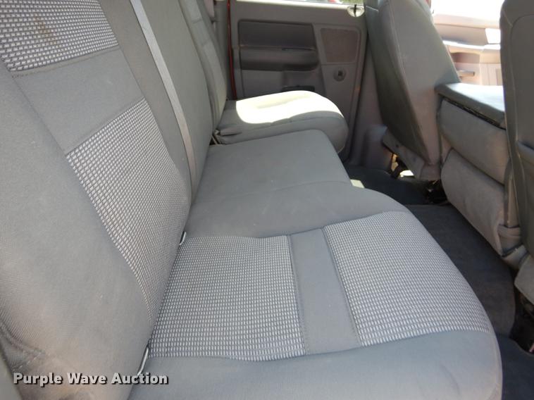 image for item DE1707 2009 Dodge Ram 2500 Quad Cab utility bed pickup truck