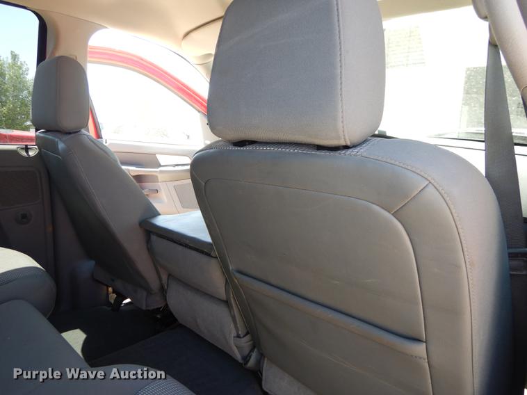 image for item DE1707 2009 Dodge Ram 2500 Quad Cab utility bed pickup truck