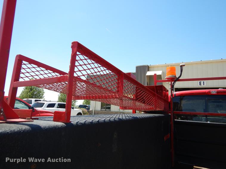 image for item DE1707 2009 Dodge Ram 2500 Quad Cab utility bed pickup truck