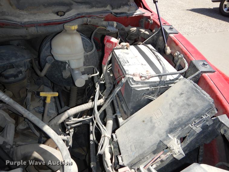 image for item DE1708 2008 Dodge Ram 1500 Quad Cab utility bed pickup truck