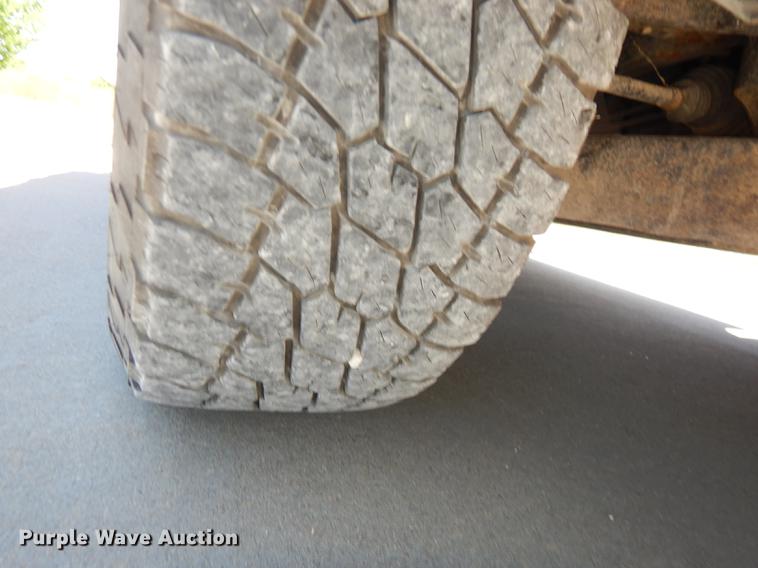 image for item DE1708 2008 Dodge Ram 1500 Quad Cab utility bed pickup truck