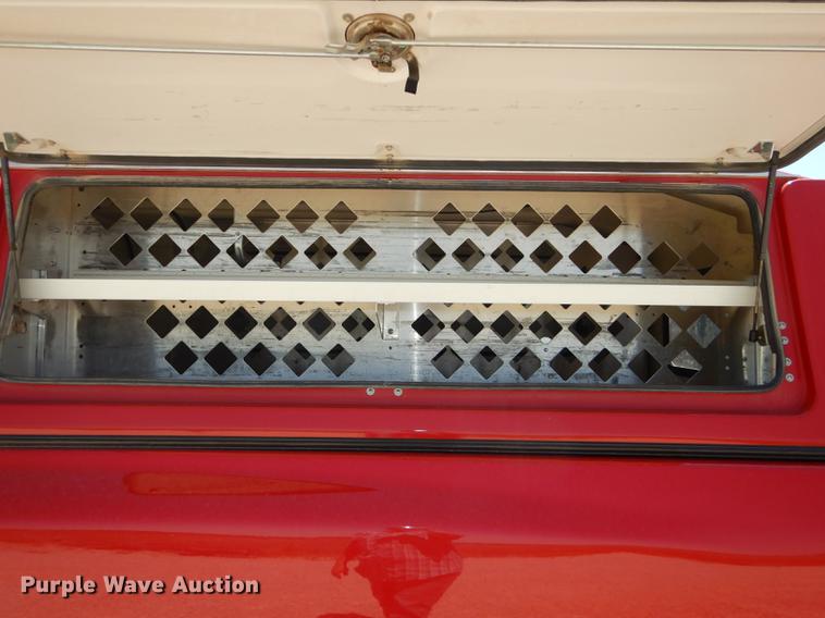 image for item DE1708 2008 Dodge Ram 1500 Quad Cab utility bed pickup truck