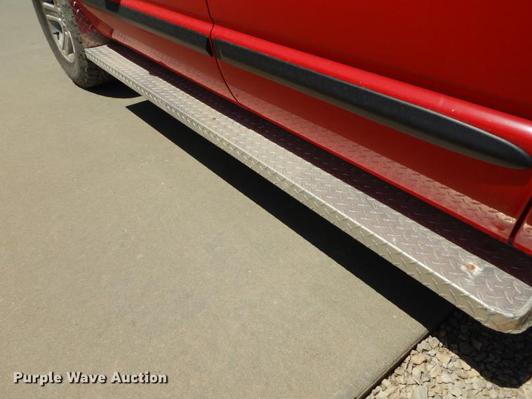 image for item DE1708 2008 Dodge Ram 1500 Quad Cab utility bed pickup truck