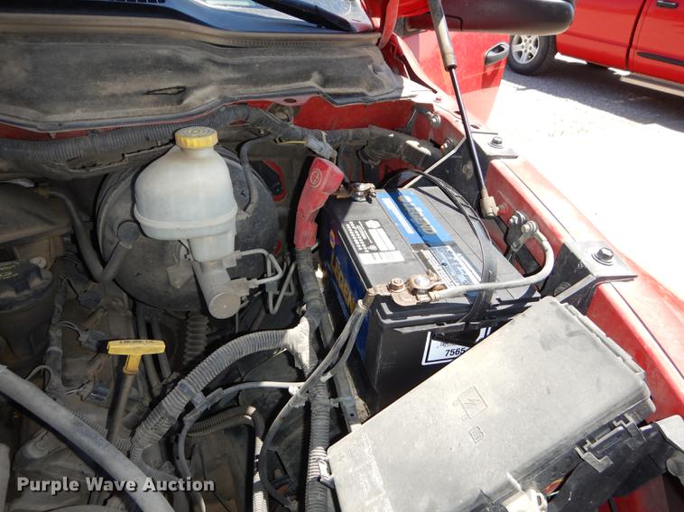 image for item DE1717 2008 Dodge Ram 1500 Quad Cab utility bed pickup truck