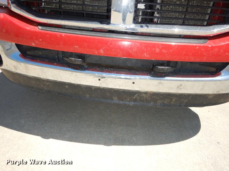 image for item DE1717 2008 Dodge Ram 1500 Quad Cab utility bed pickup truck