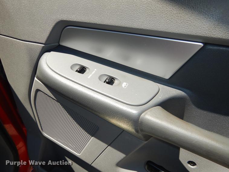 image for item DE1717 2008 Dodge Ram 1500 Quad Cab utility bed pickup truck