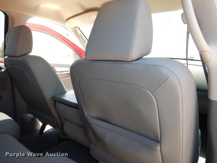 image for item DE1717 2008 Dodge Ram 1500 Quad Cab utility bed pickup truck