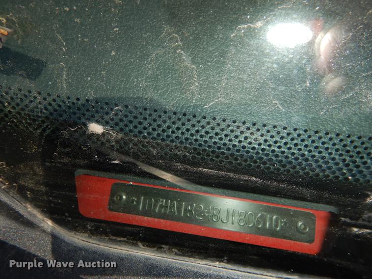 image for item DE1717 2008 Dodge Ram 1500 Quad Cab utility bed pickup truck