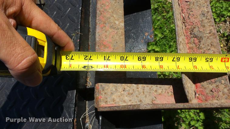 image for item DE2615 1994 Bradtec utility trailer