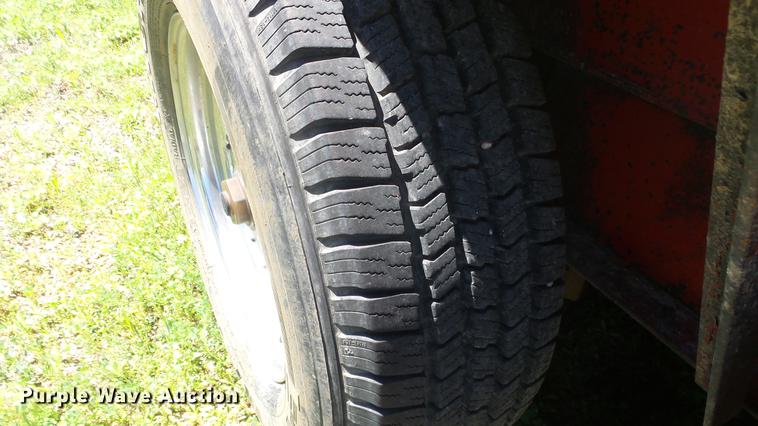 image for item DE2615 1994 Bradtec utility trailer