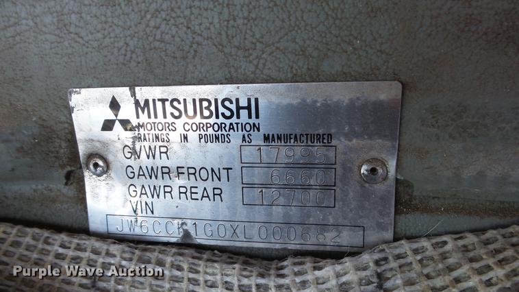 image for item DE2620 1999 Mitsubishi Fuso FH rollback truck