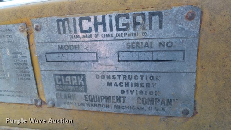 image for item DE2629 Michigan 55GM wheel loader