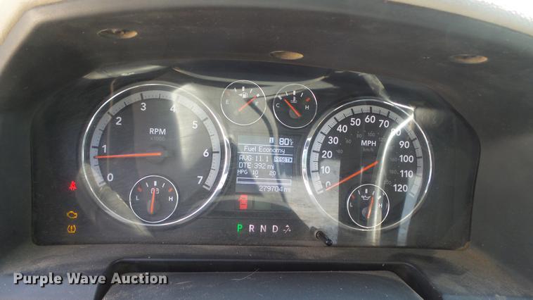 image for item DE2631 2011 Dodge Ram 2500 Quad Cab pickup truck