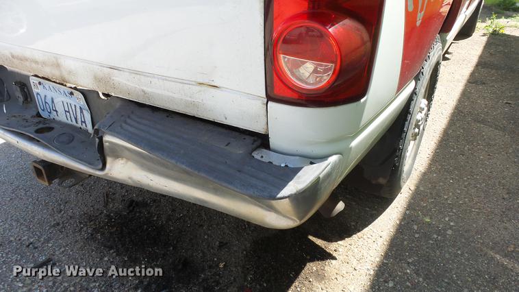 image for item DE2632 2007 Dodge Ram 2500 Quad Cab pickup truck