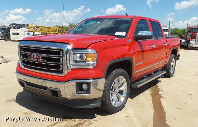 image for item DE3652 2014 GMC Sierra 1500 SLT Crew Cab pickup truck