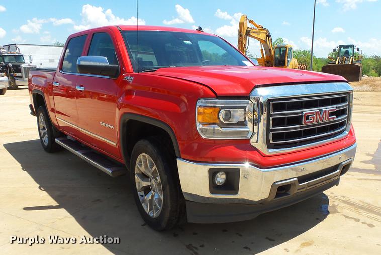 image for item DE3652 2014 GMC Sierra 1500 SLT Crew Cab pickup truck