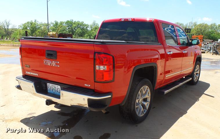 image for item DE3652 2014 GMC Sierra 1500 SLT Crew Cab pickup truck