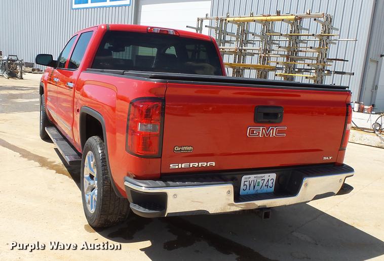 image for item DE3652 2014 GMC Sierra 1500 SLT Crew Cab pickup truck