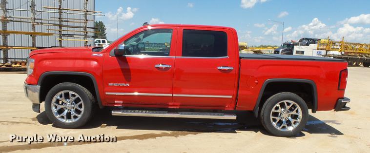 image for item DE3652 2014 GMC Sierra 1500 SLT Crew Cab pickup truck