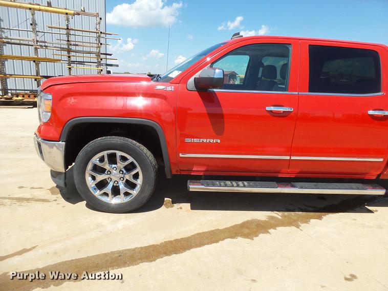 image for item DE3652 2014 GMC Sierra 1500 SLT Crew Cab pickup truck