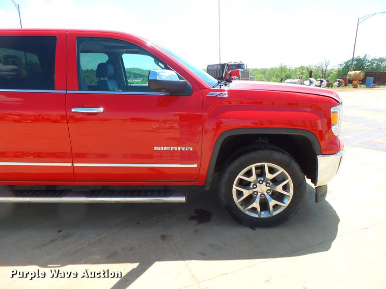 image for item DE3652 2014 GMC Sierra 1500 SLT Crew Cab pickup truck