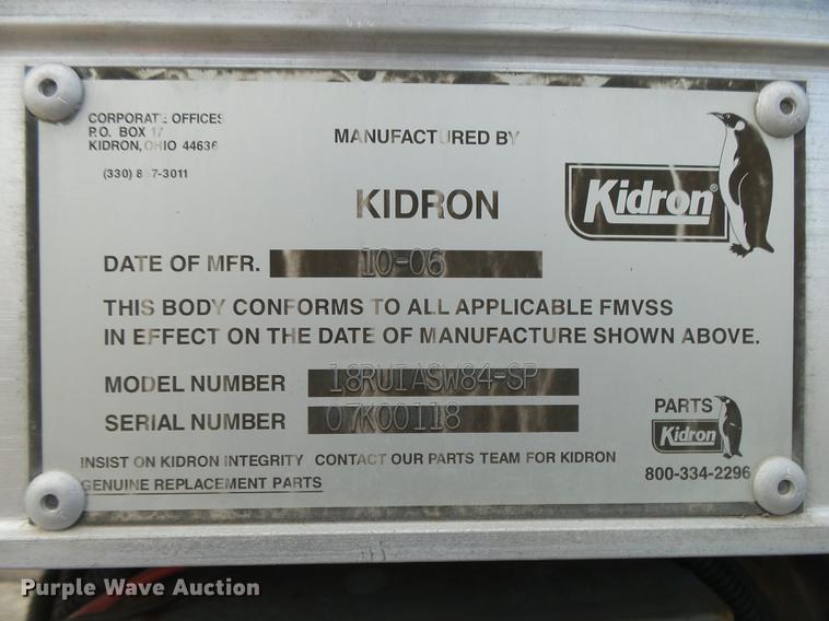image for item DE3657 Kidron refrigerated box bed
