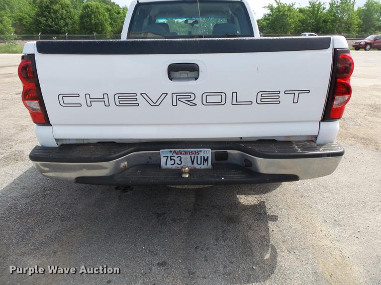 image for item DE3658 2006 Chevrolet Silverado 1500 Ext. Cab pickup truck