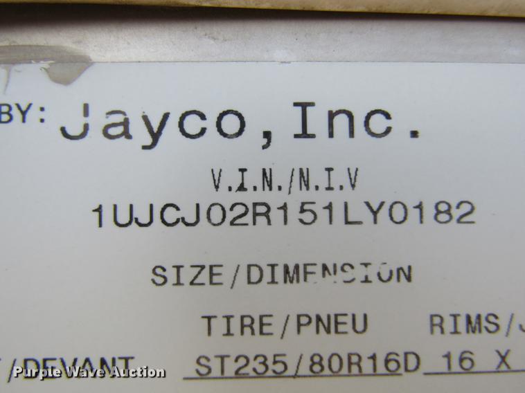 image for item DE6813 2005 Jayco Eagle camper
